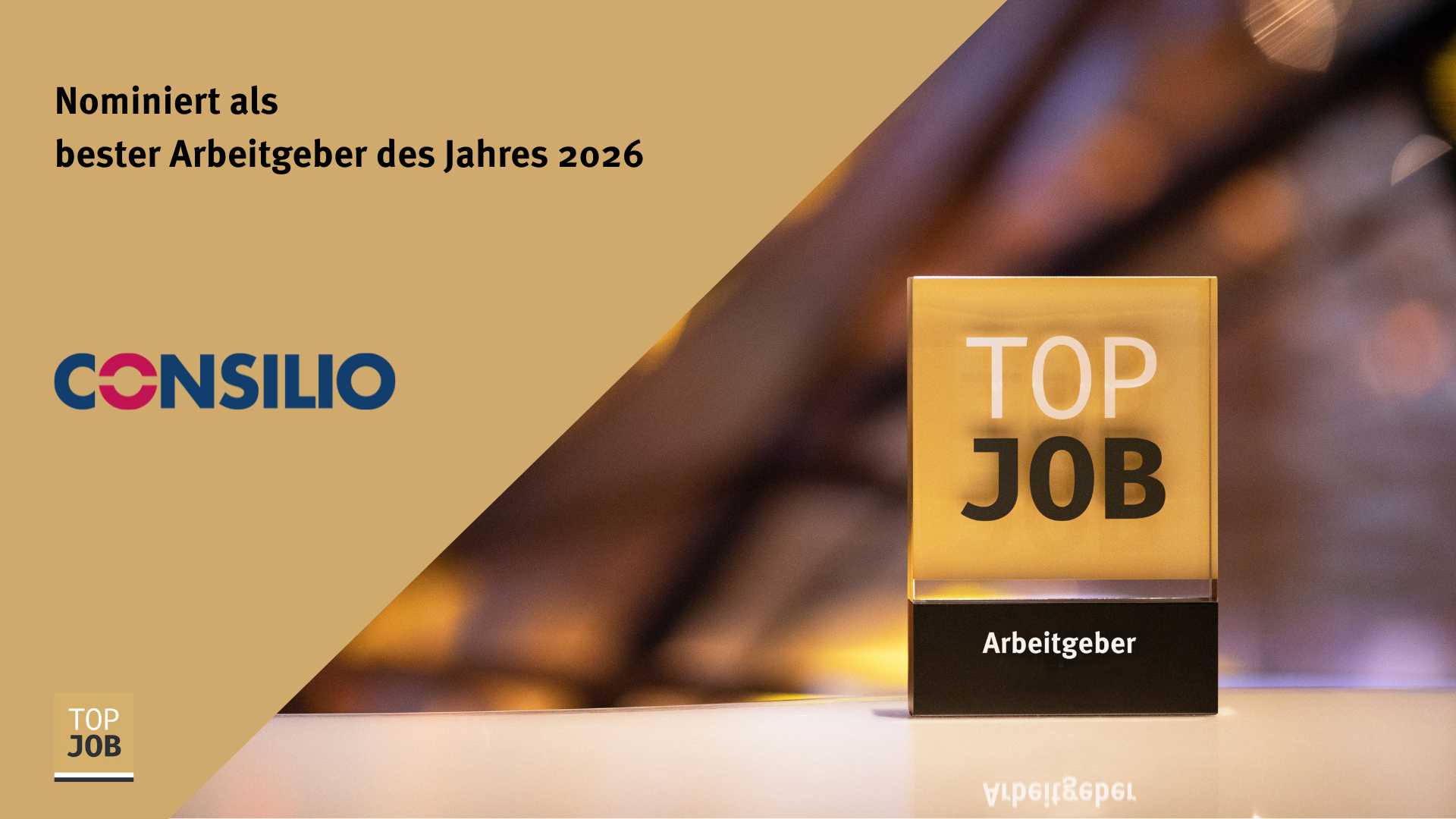 nominierter Arbeitgeber des Jahres 2026 CONSILIO