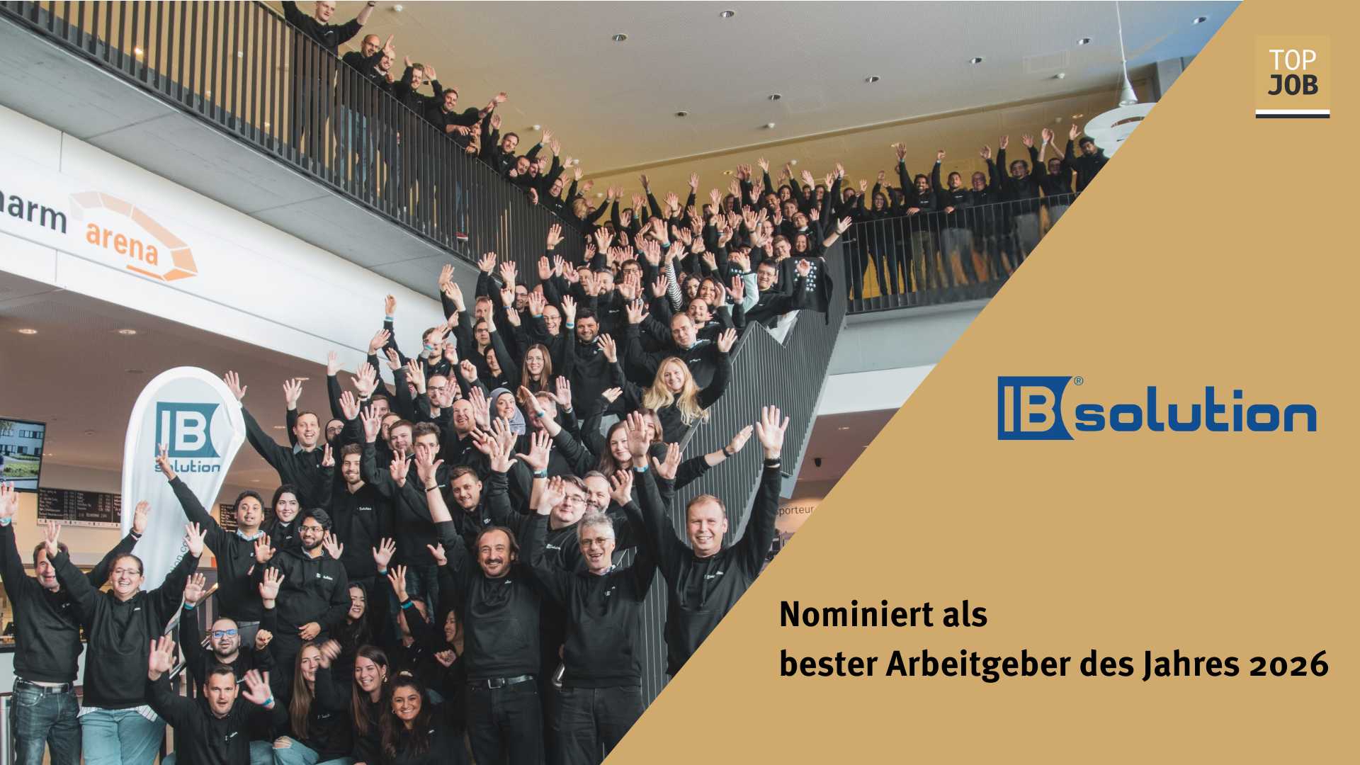 nominierter Arbeitgeber des Jahres 2026 IBsolution