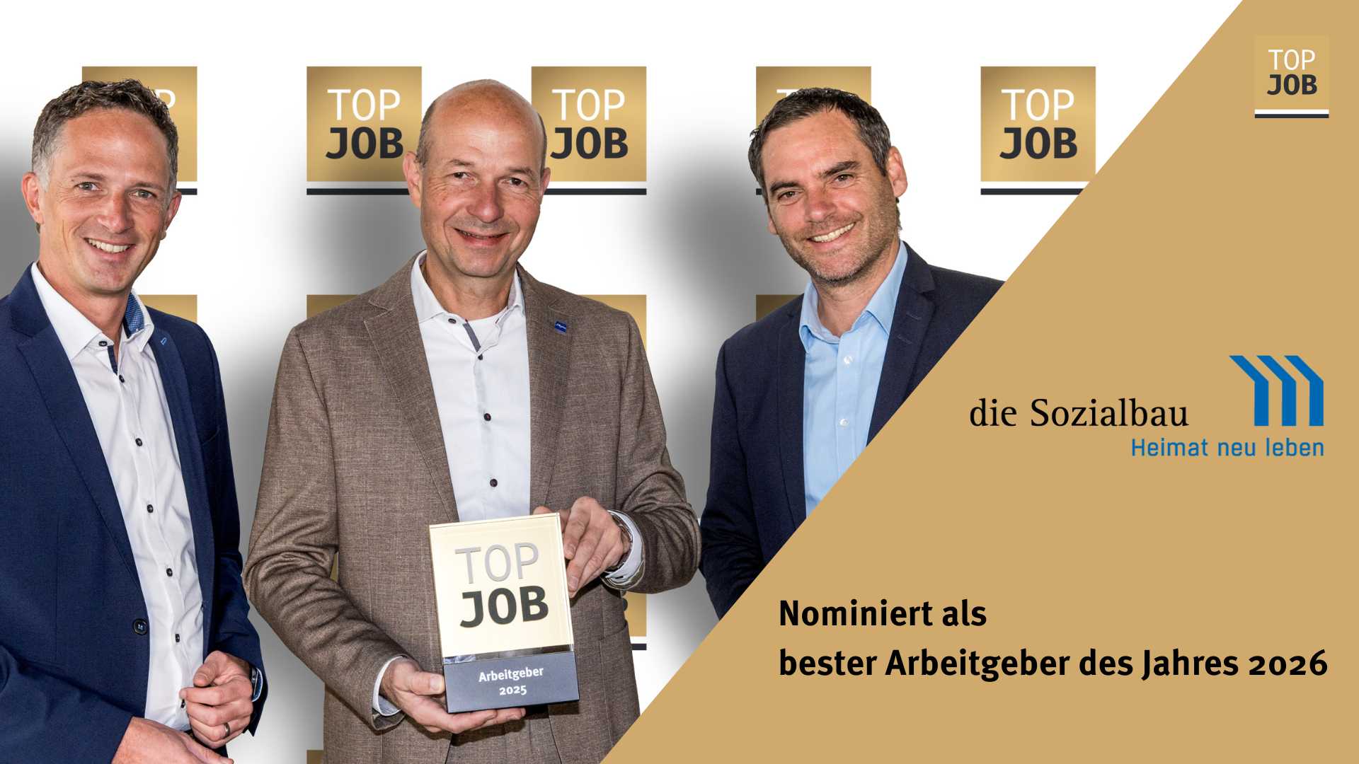 nominierter Arbeitgeber des Jahres 2026 Sozialbau Kempten
