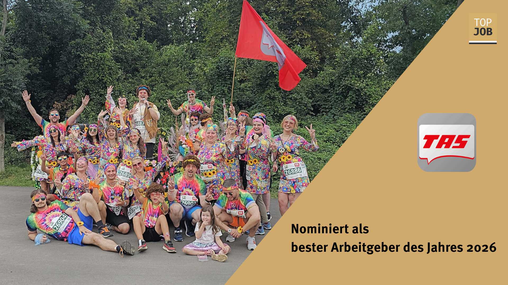 nominierter Arbeitgeber des Jahres 2026 TAS AG