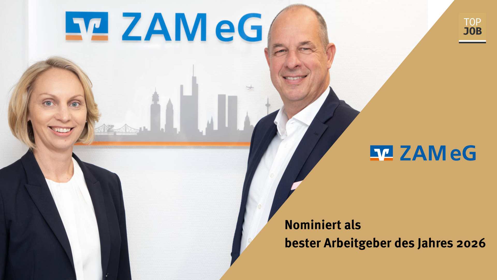 nominierter Arbeitgeber des Jahres 2026 ZAM eG