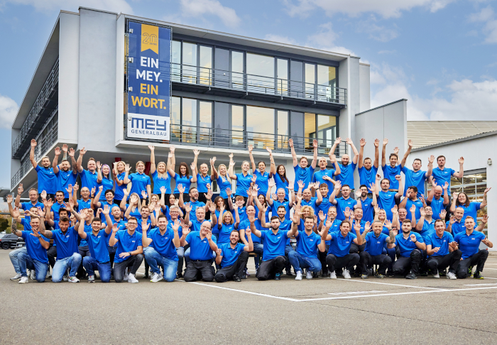 Portraitbild des TOP JOB-Arbeitgebers Mey Generalbau GmbH